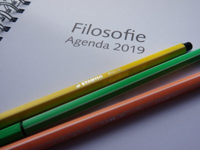 Filosofie agenda 2019 samengesteld door…